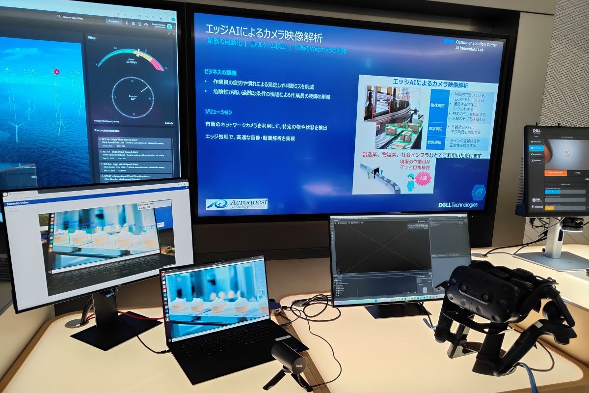 デル・テクノロジーズ、画像解析、AI、デモ展示、TorrentioVideo